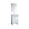 Mobile lavabo sospeso con specchio 50x80x40h cm bianco - Almenia