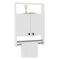 Mobile Pensile Bianco 2 Ripiani Apertura Battente 60x87h cm, 2 Ante - Tanagro