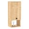Mobile Pensile Marrone Rovere 2 Ripiani Un'anta 30x71h cm, 3 Vani - Tarano