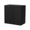 Mobile Pensile Nero Antracite un Ripiano Modulabile 49.9x50h cm, Apertura Push Pull - Fonteno