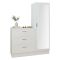 Mobile per ingresso con 3 cassetti bianco 60x72h cm - Jaime