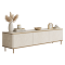 Mobile Porta tv Beige Maro 3 Vani 3 Ante 180x35x45h cm, Apertura a Ribalta - Sassello
