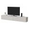 Mobile Porta tv Beige un Ripiano Modulabile 200x30x31h cm, 4 Vani - Sindia