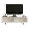 Mobile Porta tv Bianco 2 Ante 2 Vani 160x36x45h cm, Apertura a Ribalta - Palmi