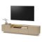 Mobile Porta tv Marrone Chiaro Marrone Rovere 2 Cassetti 2 Ripiani 203x40x43h cm, 2 Ante - Kakagano