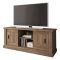 Mobile Porta tv Marrone Noce un Ripiano 2 Ante 45x46x60h cm, 4 Vani - Mesola