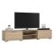 Mobile Porta tv Marrone Rovere 2 Cassetti un Ripiano 173x40x33h cm, 4 Vani - Ammiro