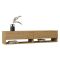 Mobile Porta tv Marrone Rovere 2 Ripiani 2 Ante 141x30x31h cm, 4 Vani - Olmi