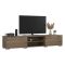 Mobile Porta tv Marrone Rovere Scuro 2 Cassetti un Ripiano 173x40x33h cm, 4 Vani - Ammiro