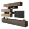 Mobile salotto 3 ante 276cm bronzo e noce - Hilaire