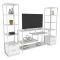 Mobile salotto modulabile 198cm bianco - Felion