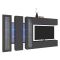 Mobile soggiorno classico 340cm antracite - Atta