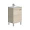 Mobile sottolavabo 1 anta 50x38x80h cm rovere - Iselle
