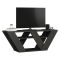 Mobile TV antracite 110x30x40h cm in legno - Amazzonite