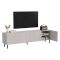 Mobile TV beige 200x42x52h cm 4 ante - Priocca