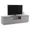 Mobile TV grigio 160x29x42h cm 3 ante - Morrigan