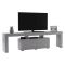 Mobile TV grigio 180x31x50h cm 2 ante - Andarna