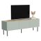 Mobile TV verde e rovere 150x40x52h cm 3 ante - Calanna