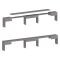 Panca allungabile grigia 290x25x45h cm - Quedan