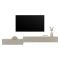 Parete Attrezzata Beige Modulabile 3 Ripiani, Apertura Battente - Gavala