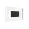 Parete Attrezzata Bianco 8 Ripiani Modulabile 260x30x180h cm, 14 Vani - Alatri
