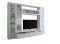 Parete Attrezzata Bianco Modulabile 4 Cassetti, 8 Ripiani - Carenno
