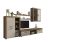Parete Attrezzata Marrone Rovere Beige 11 Ripiani Modulabile, 18 Vani - Casies