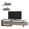 Parete soggiorno moderna 180cm beige - Huko