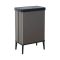 Pattumiera scandi 54 L 44x27x69h cm grigio scuro - Tofino