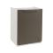 Pattumiera tortora e bianco 34x47h cm - Nakri