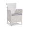 Poltrona da esterno Steinbach, 62x60 h89 cm, Bianco