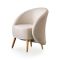 Poltrona in tessuto beige - Alla