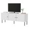 Porta TV bianco 151x40x60h cm 3 ante - Sarzana