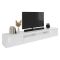 Porta TV bianco 240x40x35h cm 3 ante - Animali