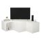 Porta TV bianco 90x92x32h cm in legno - Fiorenza
