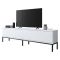 Porta TV bianco e nero 180x30x47h cm modulabile - Espero