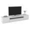 Porta TV bianco lucido 200x40x37h cm 3 ante - Amore