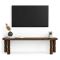 Porta TV noce 140x35x40h cm in legno - Fengshen