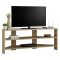 Porta TV quercia 114x36x45h cm in legno - Centauro