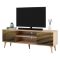 Porta TV quercia 140x40x50h cm 2 ante - Enrica