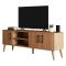 Porta TV quercia 150x34x52h cm 3 ante - Brugine