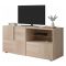 Porta TV rovere 122x43x57h cm in legno - Ward