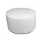 Pouf cilindrico bianco 79x79x42h cm - Anacapri