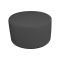 Pouf cilindrico grigio scuro 79x79x42h cm - Anacapri
