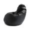 Pouf ergonomico sacco nero peòòe 70x70x110h cm - Asino