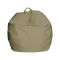 Pouf imbottito beige 65x65x50h cm - Ascia