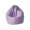 Pouf imbottito lilla 70x70x110h cm - Azelia