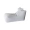 Pouf irregolare bianco 70x120x65h cm - ??hck