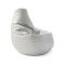 Pouf moderno bianco 70x70x110h cm - Asino