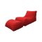 Pouf moderno rosso 120x80x60h cm - Alton